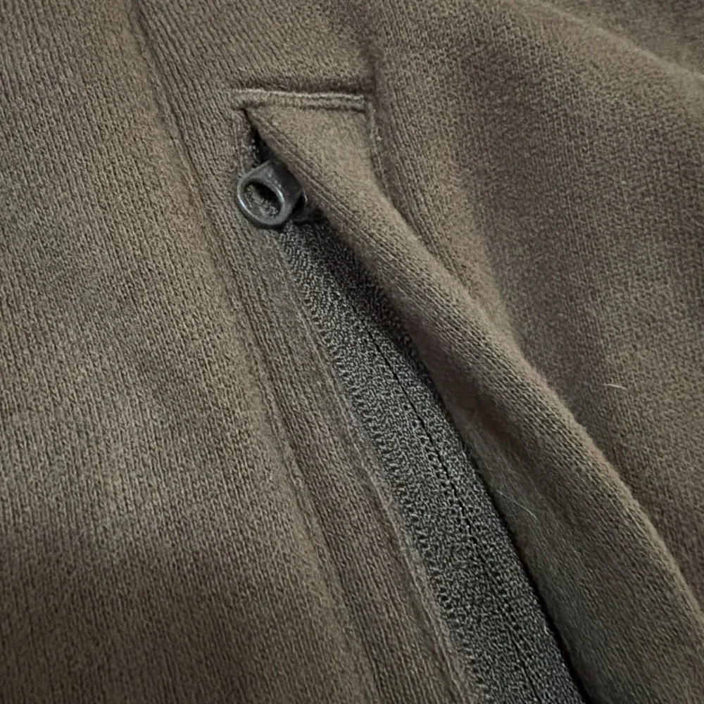 The North Face Men's Fleece Lined Medium Brown‎ Hooded Long Sleeve Coat